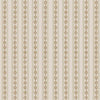 Vertical Scandi-inspired stripes with petite geometric details on taupe with grey notes, from the Little Tails Collection by Urban Road.