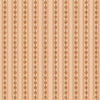 Vertical Scandi-inspired stripes with petite geometric details on orange, from the Little Tails Collection by Urban Road.