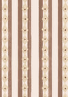 Vertical Scandi-inspired stripes with petite geometric details on neutral, from the Little Tails Collection by Urban Road.