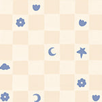 Wallpaper Colour: Starflower Chess Neutral