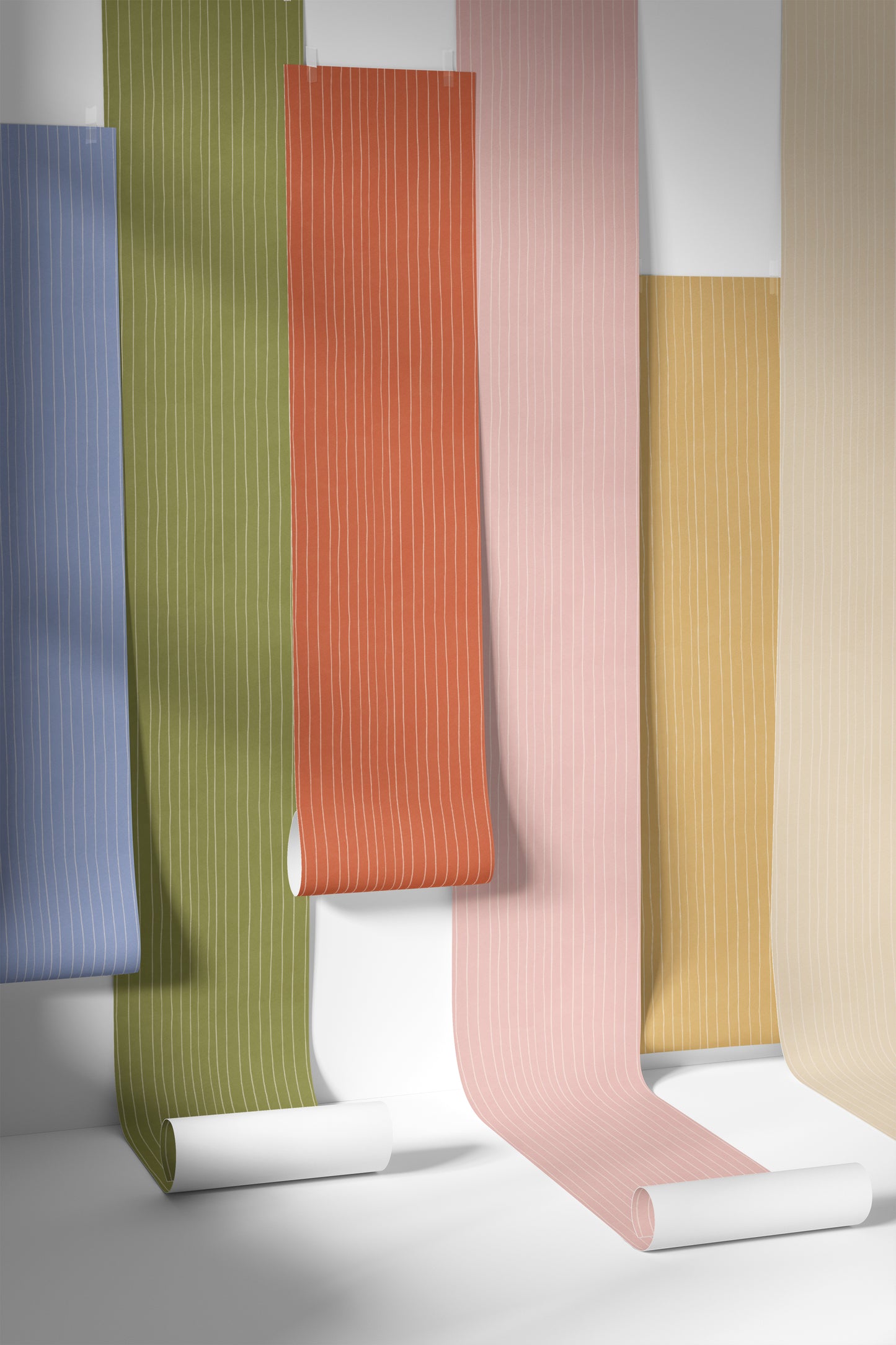 Wiggly Stripes Wallpaper