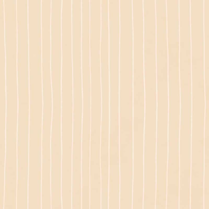 Hand-drawn wavy vertical stripes with a gentle sketchy feel on neutral, from the Little Tails Collection by Urban Road.