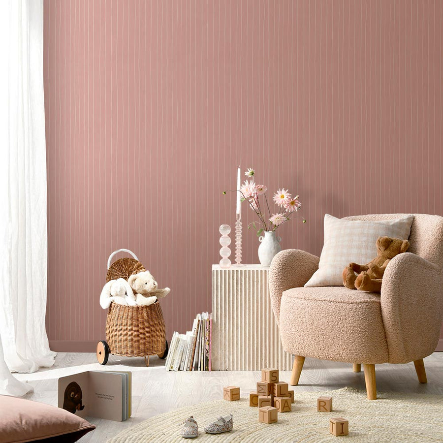 Wiggly Stripes Wallpaper | Lifestyle