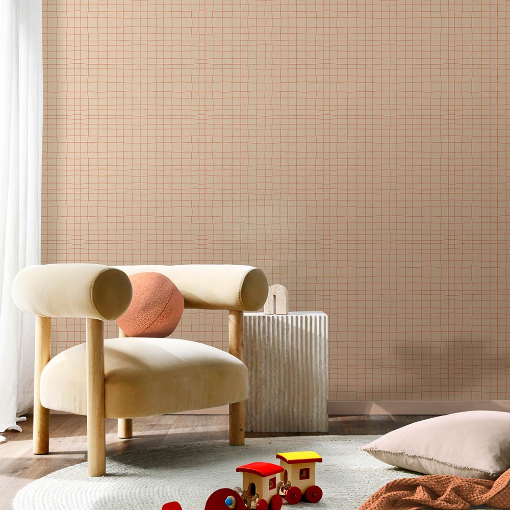 Playroom Scribbles Wallpaper | Lifestyle