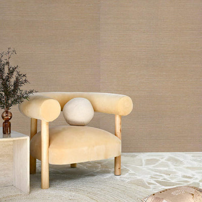 Off the Coast Light Faux Seagrass Wallpaper | Lifestyle