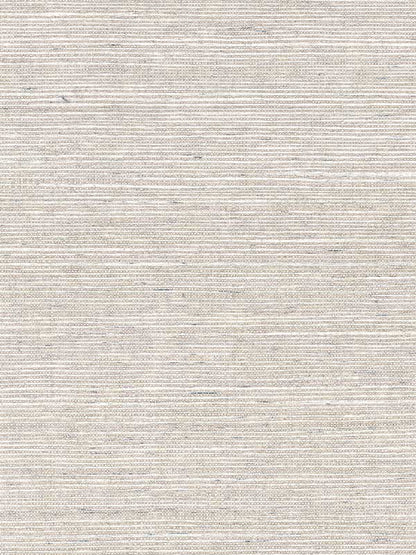 Off the Coast Light Faux Seagrass Wallpaper