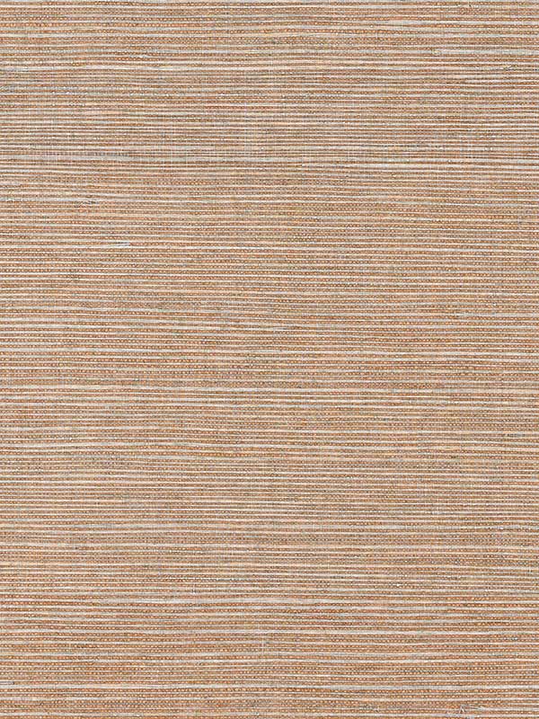 Off the Coast Dark Faux Seagrass Wallpaper