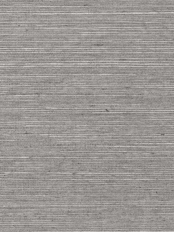 Off the Coast Dark Faux Seagrass Wallpaper