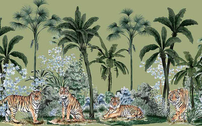 Tiger King Wallpaper Mural