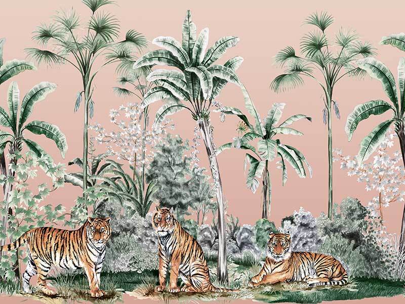 Tiger King Wallpaper Mural