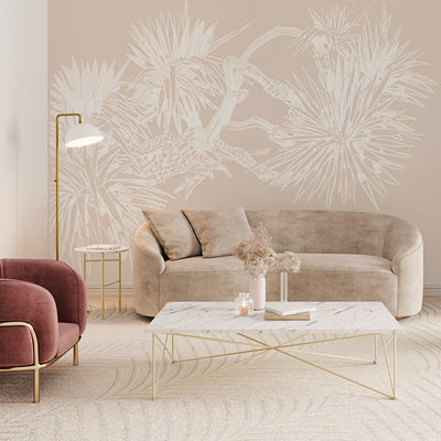 Pandan Sketch Wallpaper Mural | Lifestyle