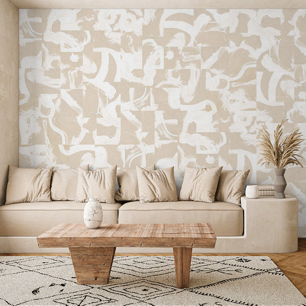 Scattered Pompeii Wallpaper Mural | Lifestyle