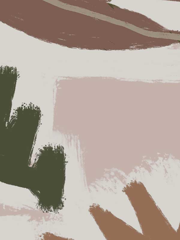 Bush Blooms Wallpaper Mural