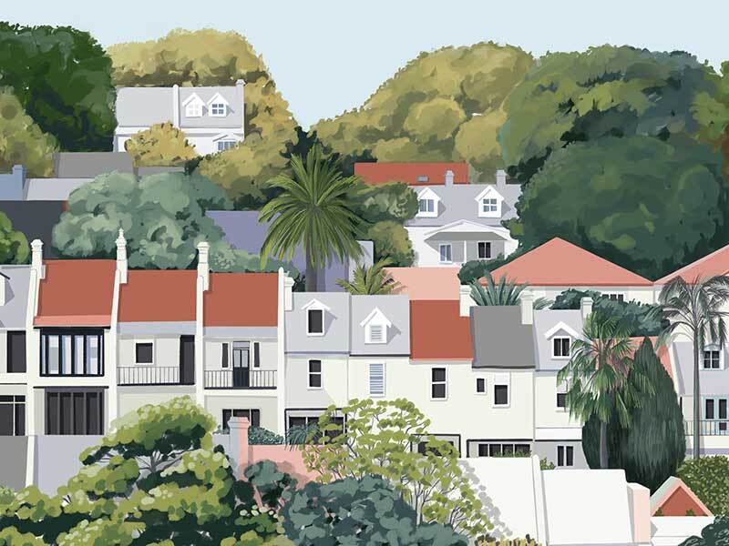 Surry Hills Wallpaper Mural