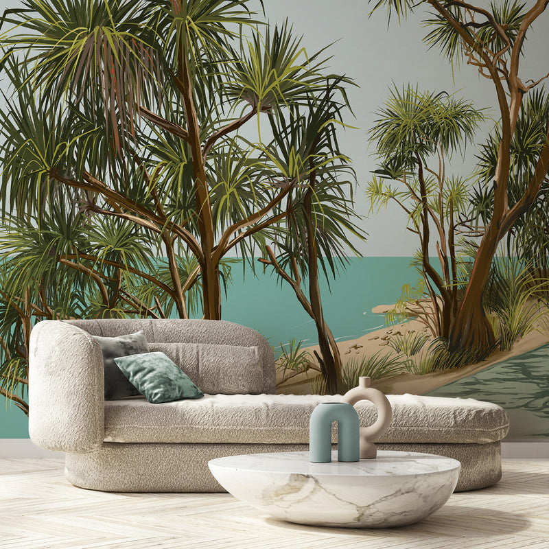 Sunshine Coast Wallpaper Mural | Lifestyle