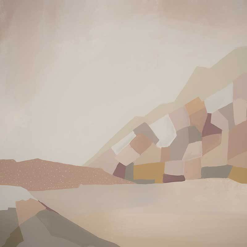 Alpine Way Wallpaper Mural