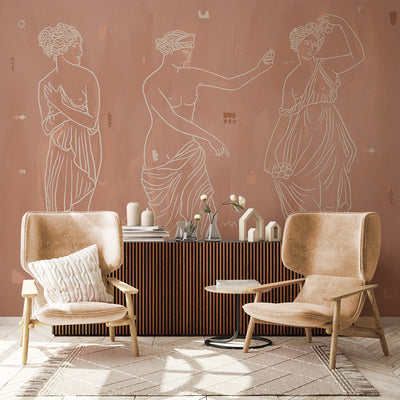 Sorority Sisters Wallpaper Mural | Lifestyle