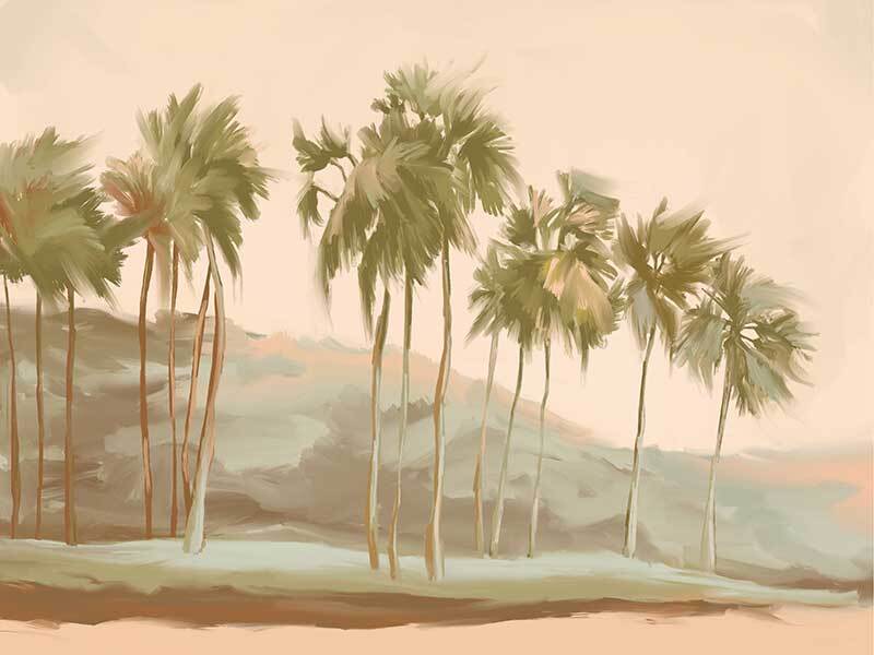 Isle of Paradise Wallpaper Mural