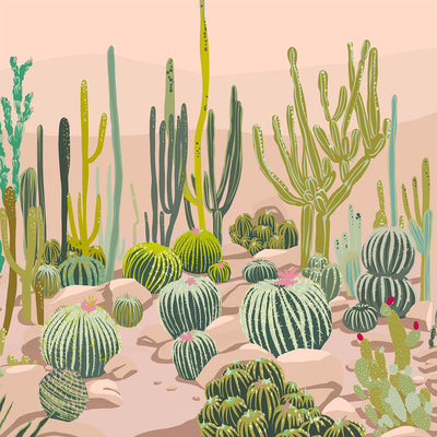 Desert Paradise Wallpaper Mural