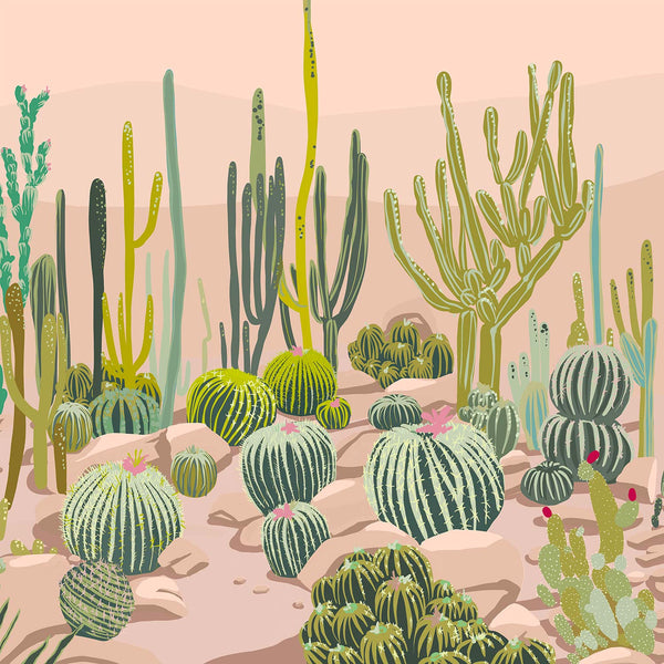 Desert Paradise Wallpaper Mural