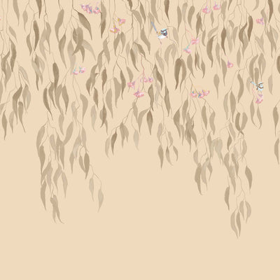 Eucalytpus Waterfall Wallpaper Mural