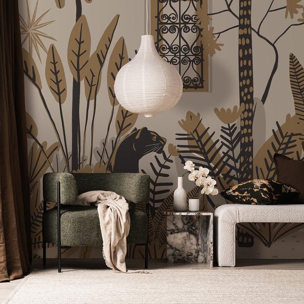 Boho Jungle Dreams Wallpaper Mural | Lifestyle