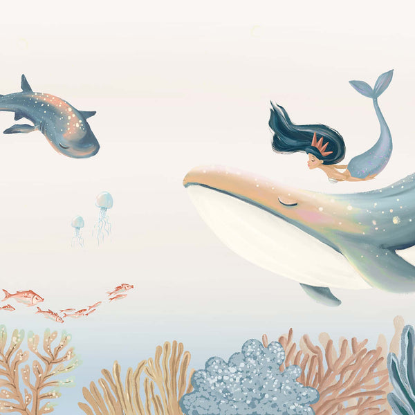 Songs of the Sea Wallpaper Mural