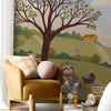 The Train to Tumbleberry Town Wallpaper Mural | Lifestyle