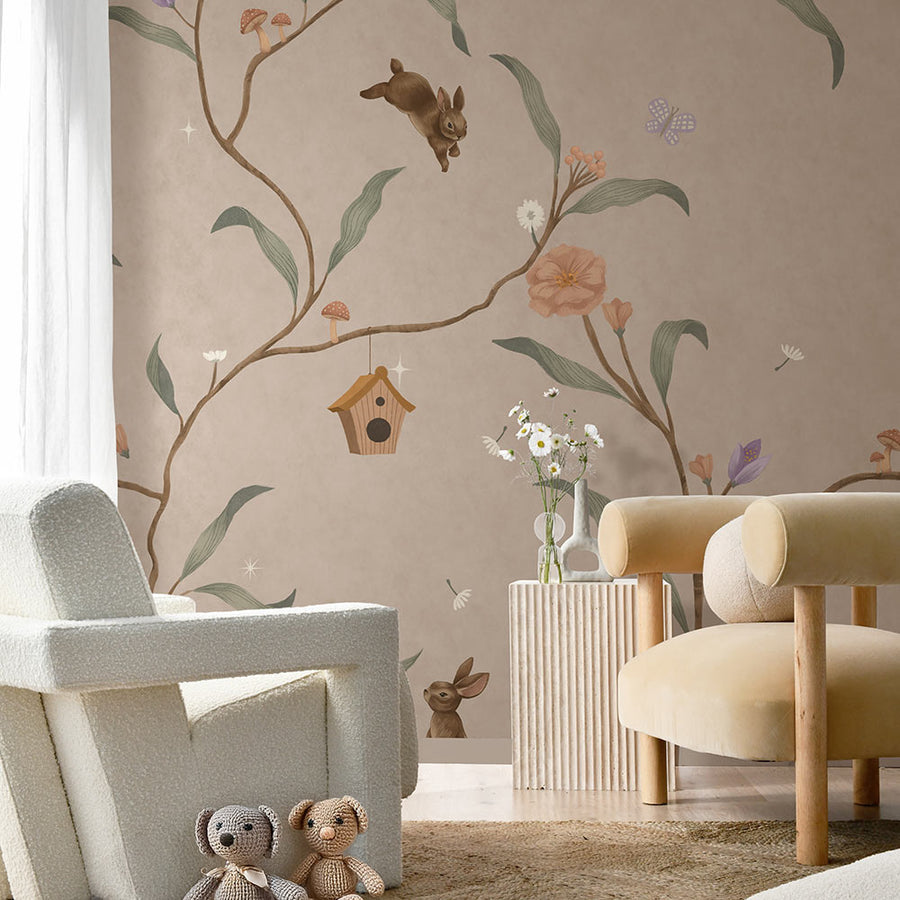 The Tales of the Willowtree Rabbits Wallpaper Mural | Lifestyle