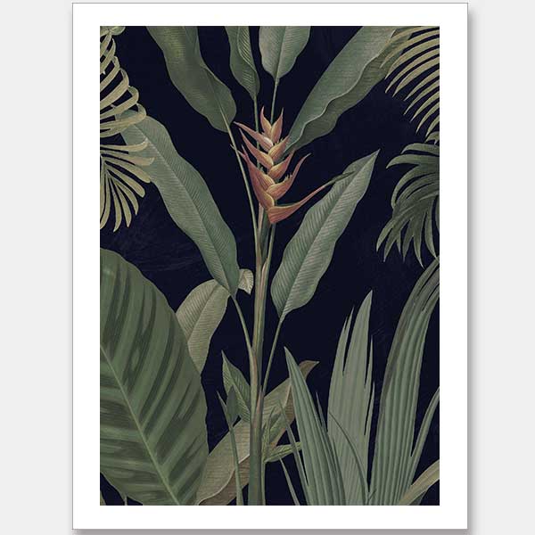 Dark Flora II Unframed Art Print
