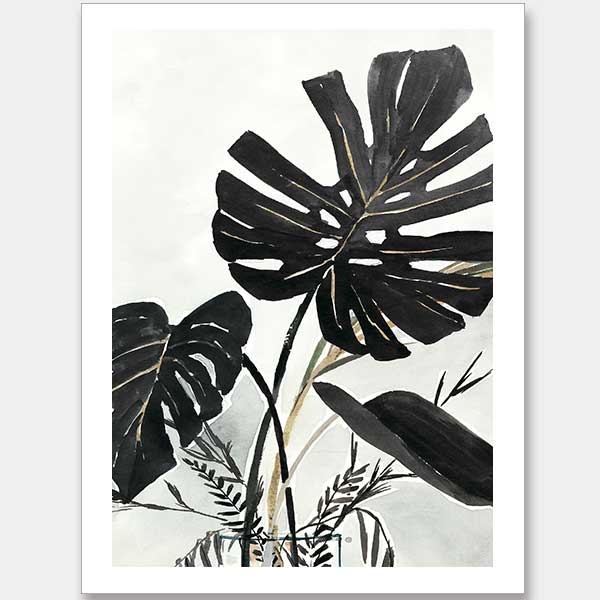 Midnight Tropics II Unframed Art Print