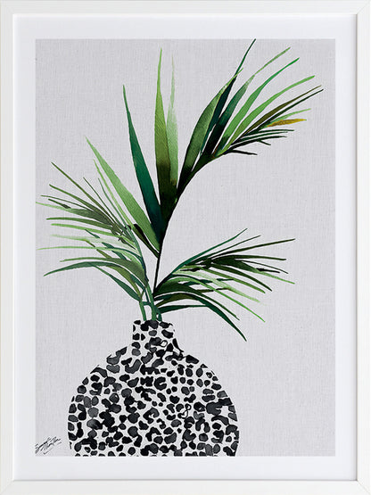 Jungle Palm Framed Art Print