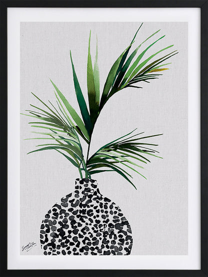 Jungle Palm Framed Art Print