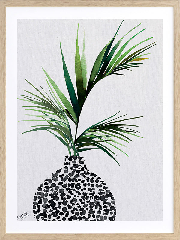 Jungle Palm Framed Art Print