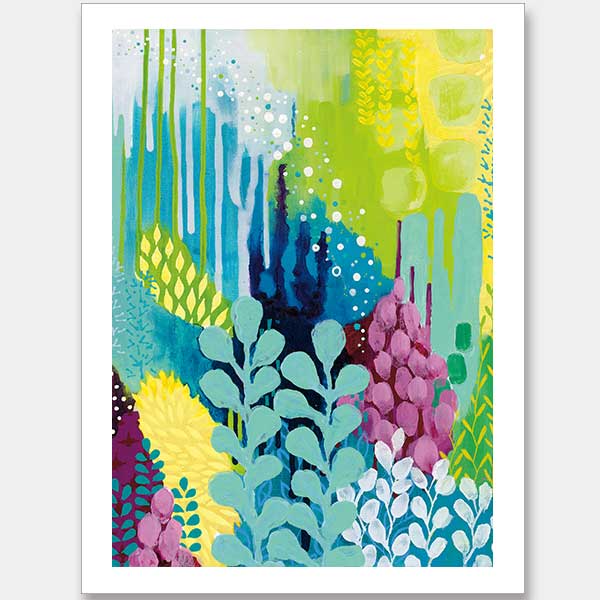 Octopus' Garden II Unframed Art Print