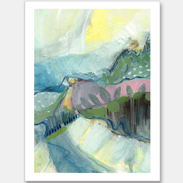 Pastel Dreams II Unframed Art Print