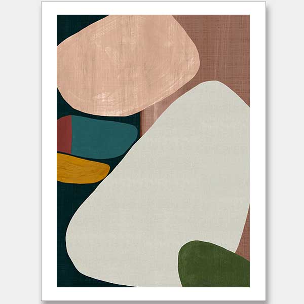 Stacking Stones II Unframed Art Print