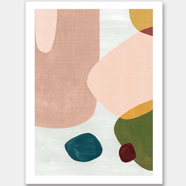 Shifting Shapes II Unframed Art Print