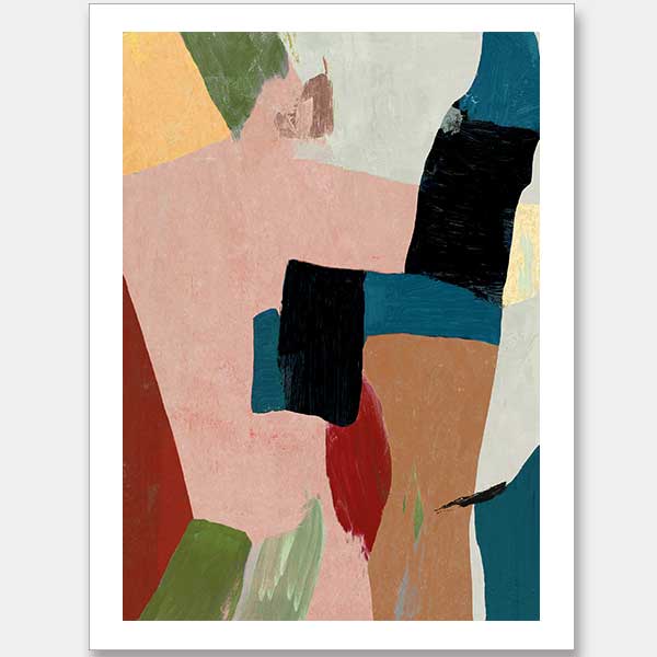 Statement Stripes II Unframed Art Print