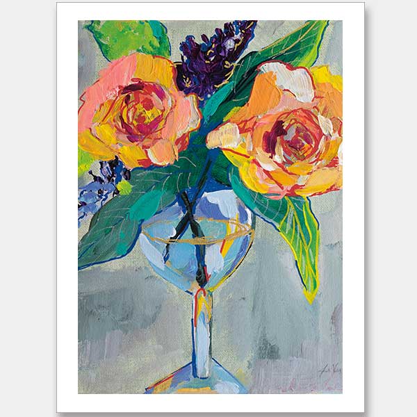 Bright Blossoms I Unframed Art Print