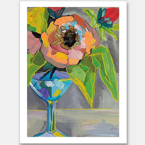 Bright Blossoms II Unframed Art Print