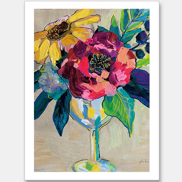 Bright Blossoms III Unframed Art Print