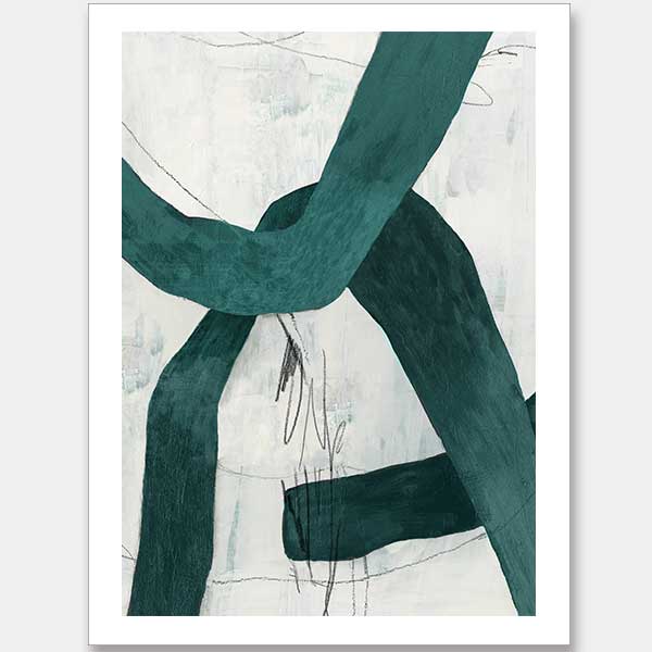 Jade Coil II Unframed Art Print