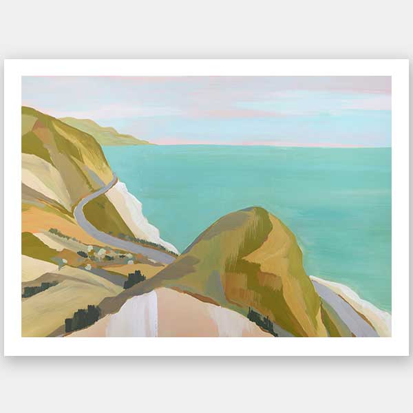 Coastal Drive Unframed Art Print