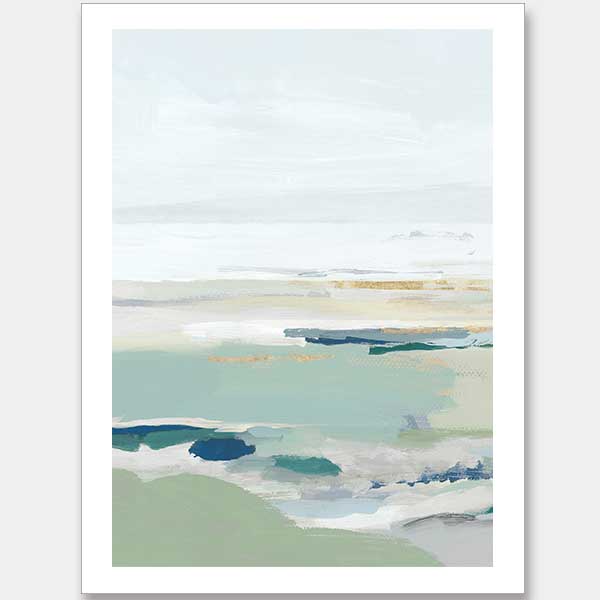 Burbank Blue I Unframed Art Print