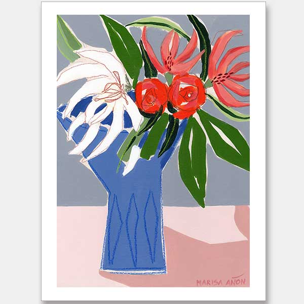 Spring Florals II Unframed Art Print