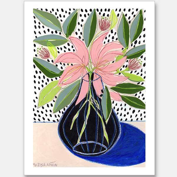 Spring Florals III Unframed Art Print