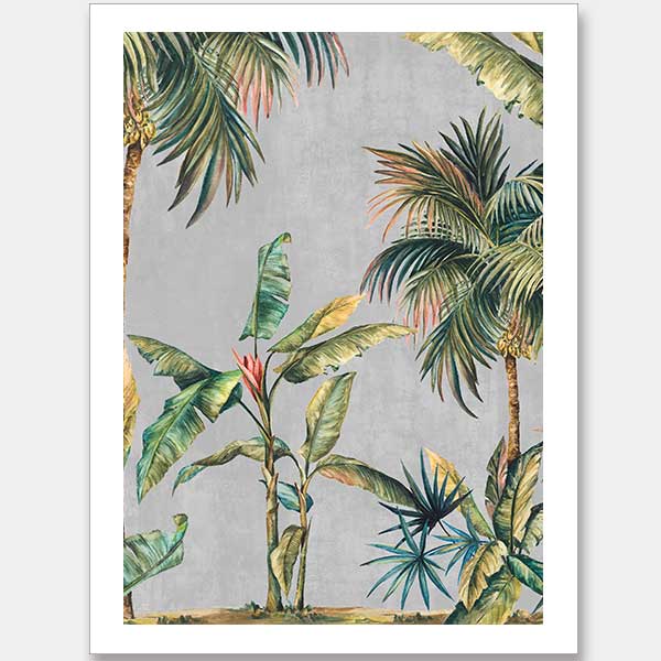 Lush Palms Unframed Art Print