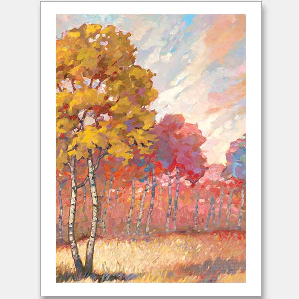 Tree Line II Unframed Art Print