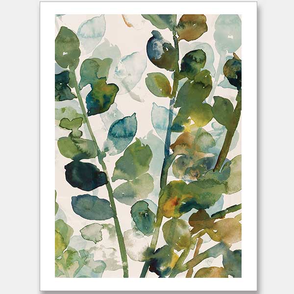 Fall Leaves II Unframed Art Print